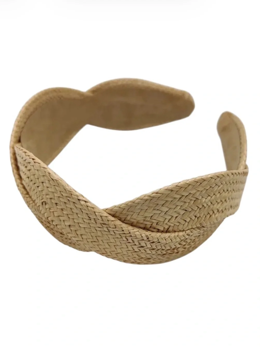 Woven Straw Headband NWT